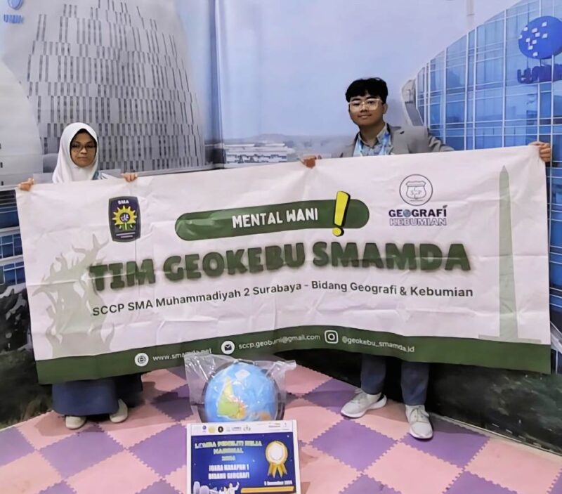 Zia Almira Fitriani dan Zaidan Nazarul Irzam Bayhaqi, setelah menjuarai LPB Nasional 2024, Kamis (5/12/2024). Foto/ist