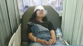 Korban penjambretan di Jalan Kusuma Bangsa, Perizada Eilga Artemisia (19), warga Gembong Gang IV,  Surabaya, menghembuskan nafas terakhir usai menjalani perawatan intensif di rumah sakit. foto : dok/ist