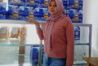 Yuana Dwi Wahyuni, pemilik usaha Keripik Tempe Azzahra