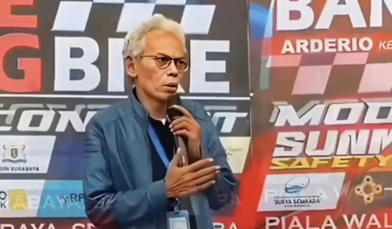 Samsurin, Ketua Ikatan Motor Indonesia (IMI) Kota Surabaya. Foto/Ist