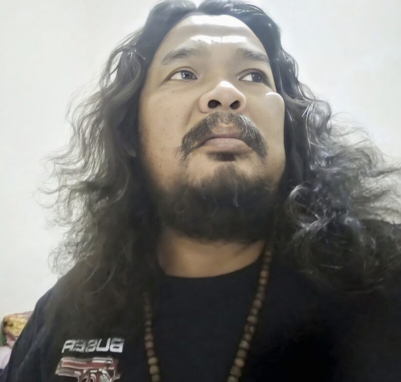 Pembina Paguyuban Pedagang Hewan Unggas Surabaya, Hafid atau yang akrab disapa Abunawas. Foto/Ist