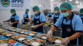 Foto ilustrasi kegiatan Satuan Pelayanan Pemenuhan Gizi (SPPG). Dok: sentralmerahputih.id
